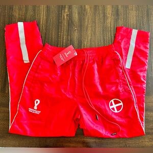 FIFA Licensed World Cup Athletic Training Track Pants Team Denmark Size Small